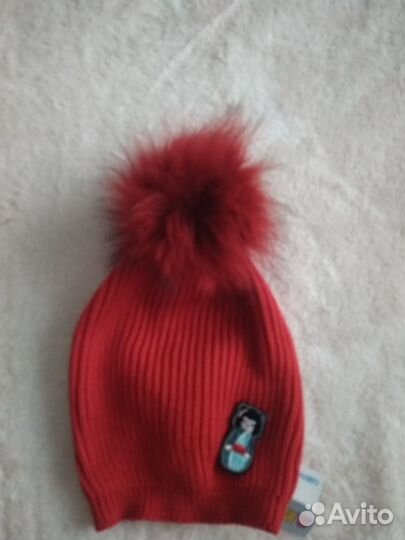 Шапки детские новые для девочек