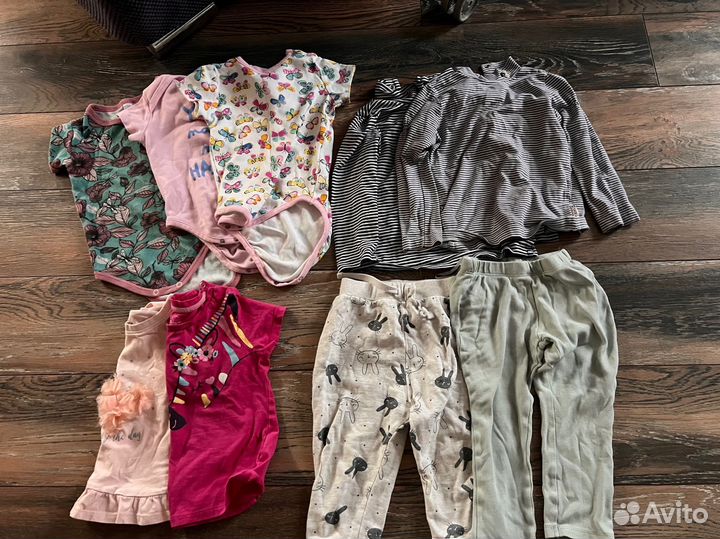 Вещи пакетом на девочку 86