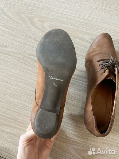 Туфли женские Baldaccini, нубук
