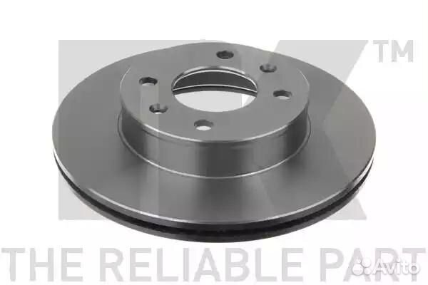 203517 Диск тормозной передний вентилируемый hyund