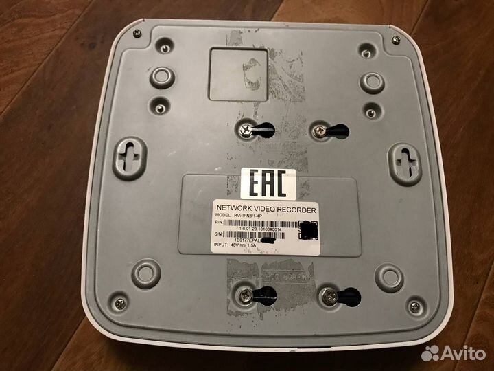 IP-видеорегистратор rvi-ipn8/1-4p 8-канальный