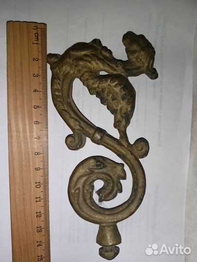 Детали бронза старинные грифоны Европа