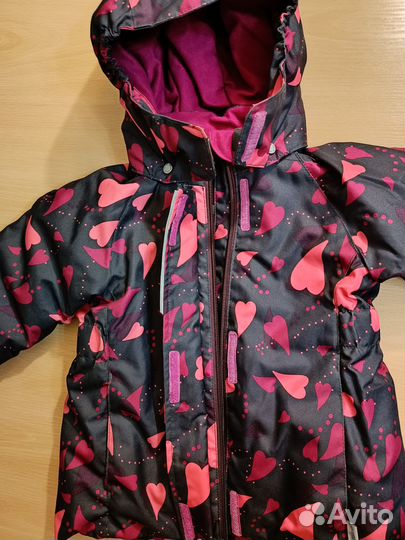 Куртка детская зимняя мембрана на девочку рост 98