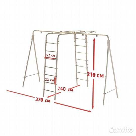 Детский уличный комплекс на дачу