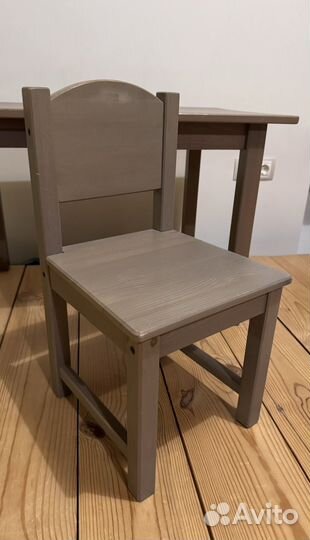 Детский стол и стул IKEA сундвик