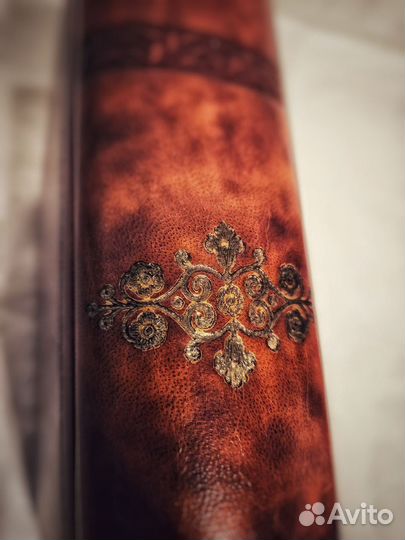 Итальянский кожаный фотоальбом «Ромео и Джульетта»