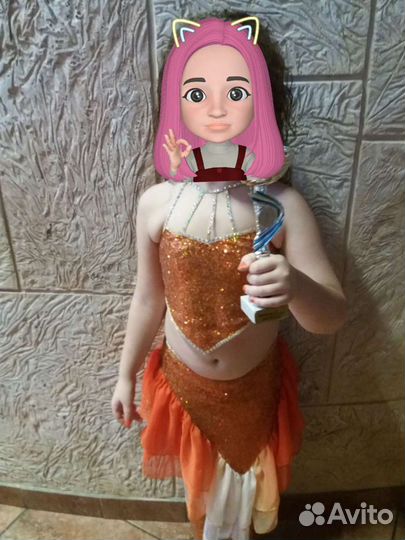 Костюм для восточных танцев на девочку