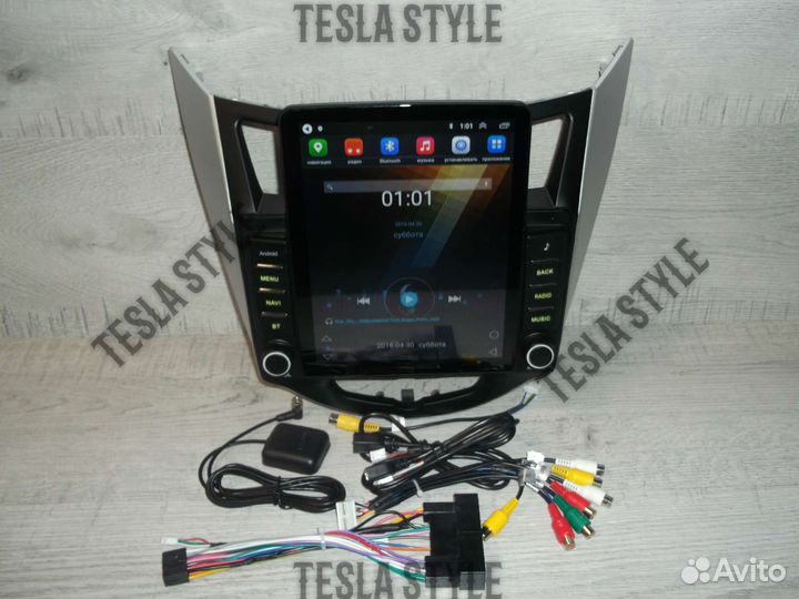 Магнитола Hyundai Solaris Tesla Android