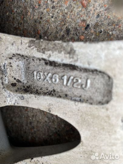 Зимняя резина 205 60 16 на оригинальных дисках