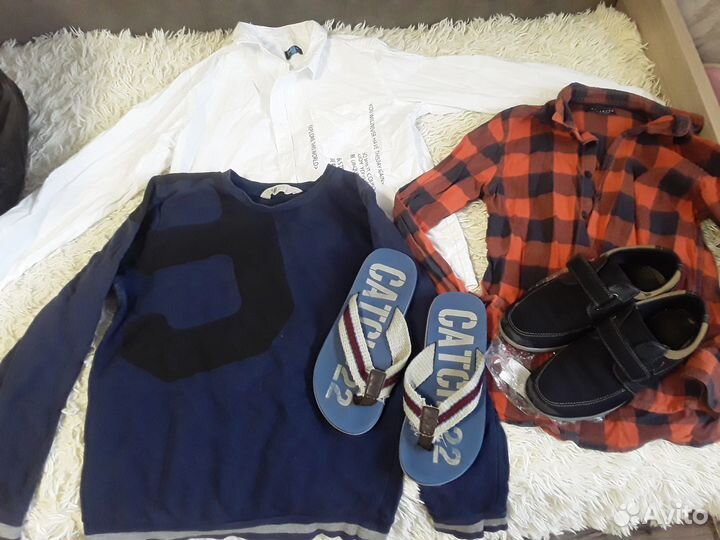 Пакет вещей на мальчика р.146