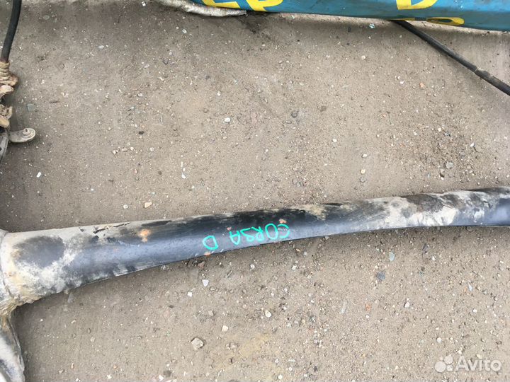 Задняя балка Opel Corsa D