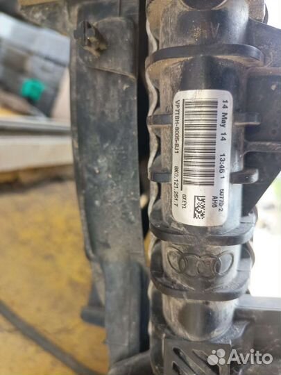 Радиатор в сборе audi a4 b8 rest