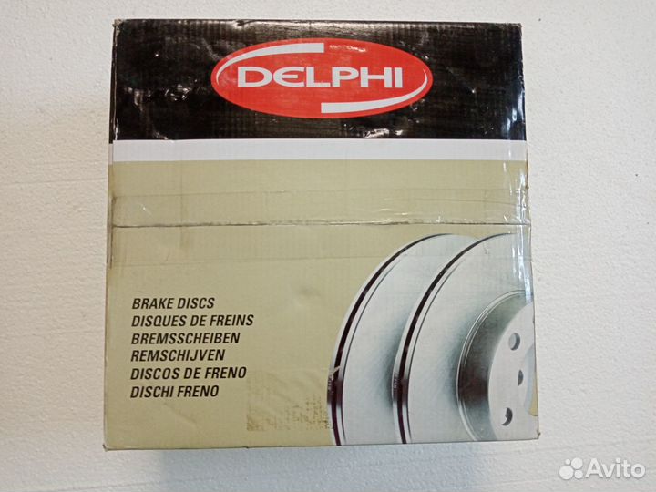 Продам диски тормозные передние delphi BG2783