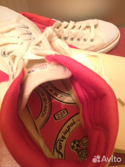 Новые кеды 37 размера (23,5)(госфирма кнр)винтаж