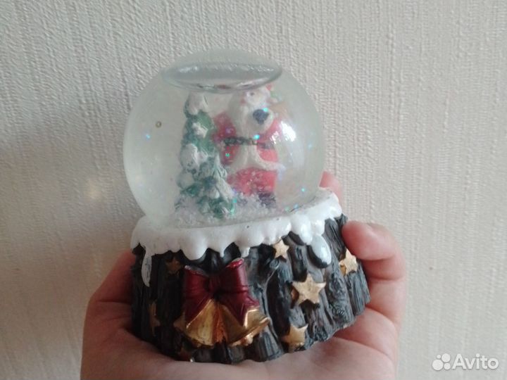 Игрушка шар, светящиийся