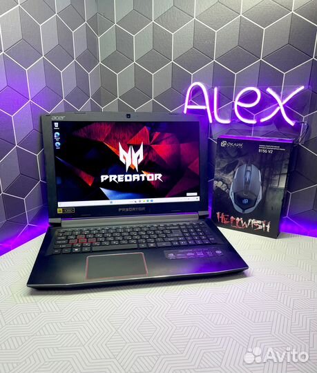 Игровой/Acer Helios/i7/rtx1060/16gb