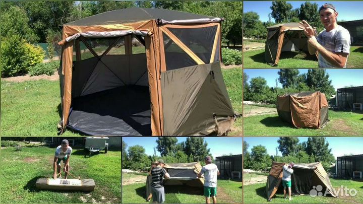 Палатка шатер Traveltop автомат 360*300*215 см