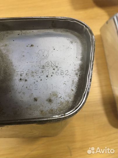 Насадки на глушитель Volkswagen Touareg