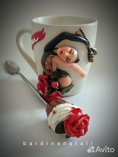 Декор на кружке по фото