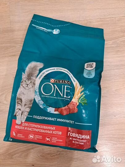 Корм Purina 3кг для стерилизованных кошек