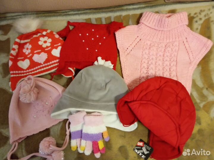 Новые и б/у шапки на 3-7 л пакетом