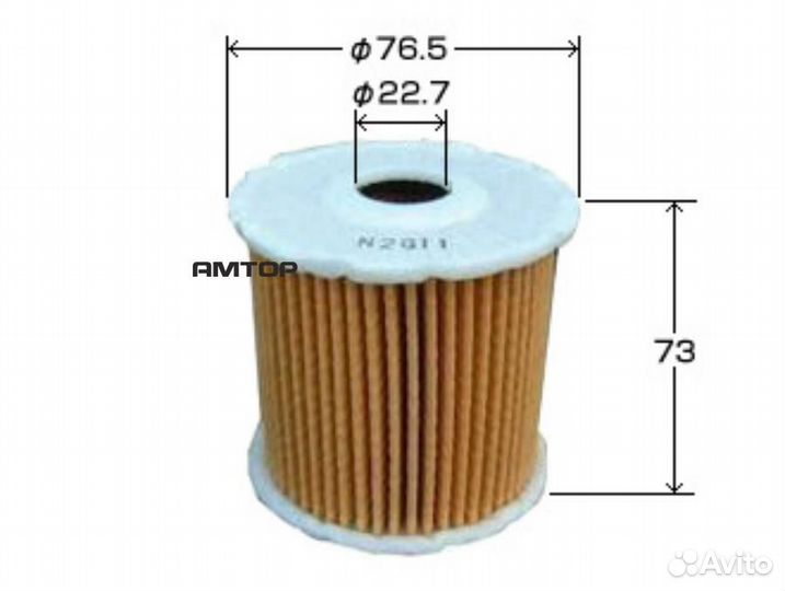 VIC O205 O-205 VIC Фильтр масляный