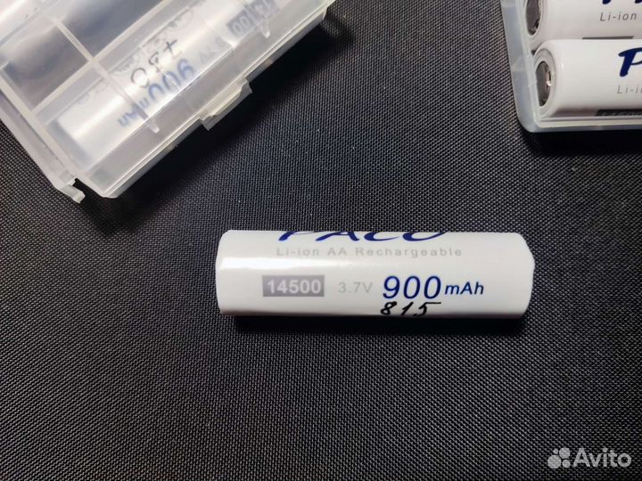 Аккумуляторная батарея 14500 3.7V 900mAh palo