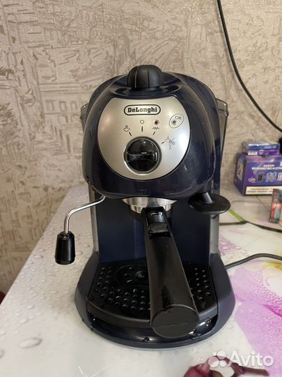 Кофемашина delonghi рожковая