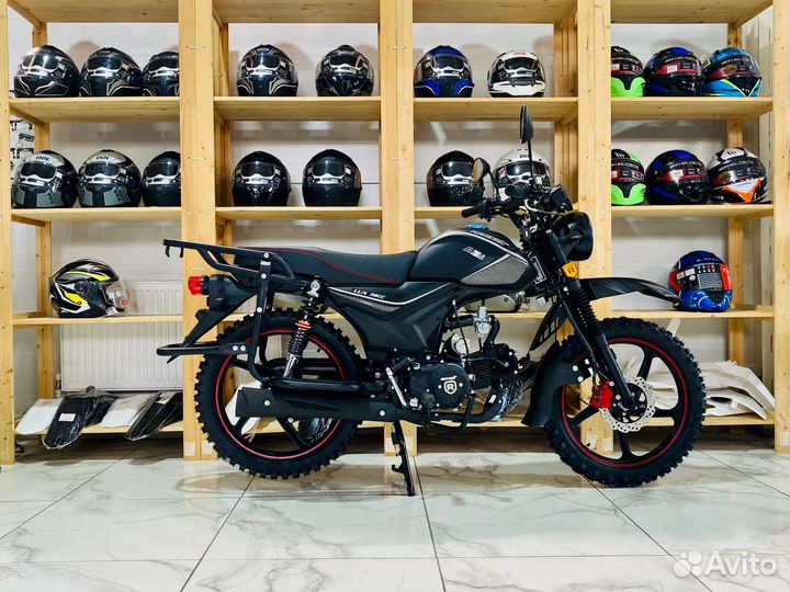 Мопед rockot alpha offroad LUX (черный матовый)