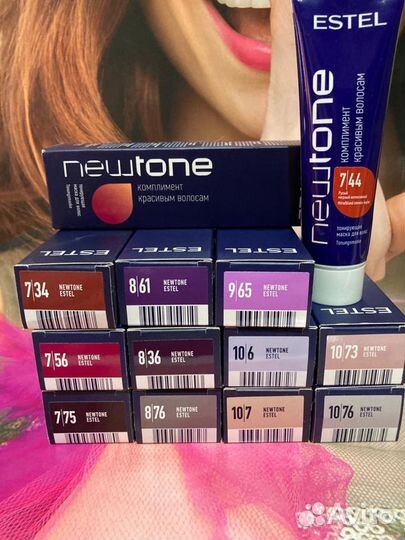 Тонирующая маска для волос Newtone