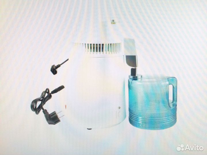 Дистиллятор чистой воды, 4 L, из нержавеющей стали