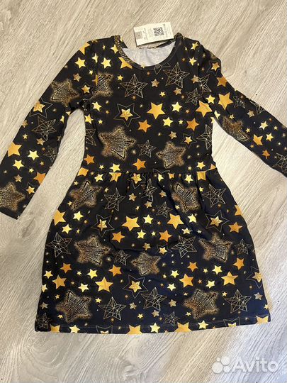 Платье новое для девочки 128