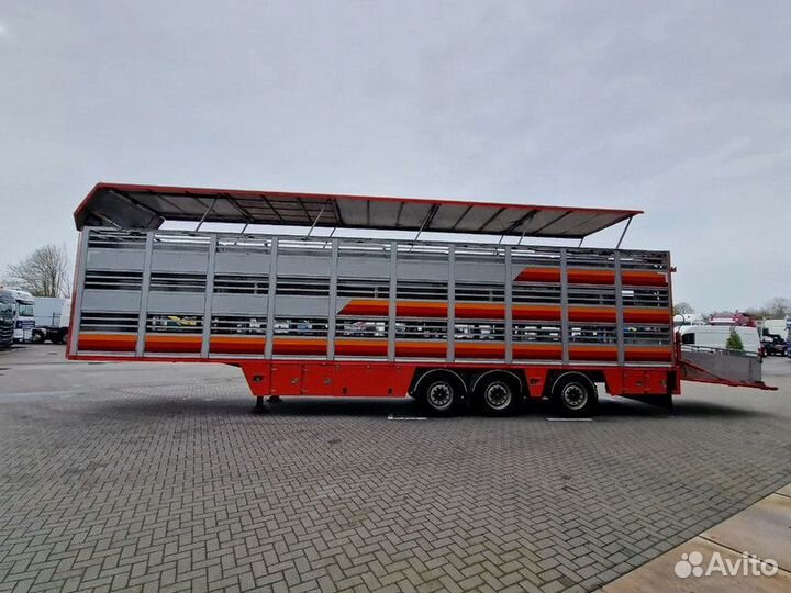 Полуприцеп для перевозки скота Pezzaioli SBA31 3+3, 2013