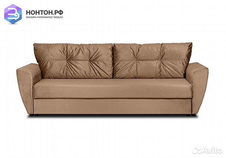 Диван еврокнижка Амстердам бежевый