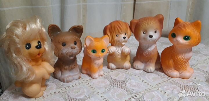 Резиновые игрушки СССР и Югославия