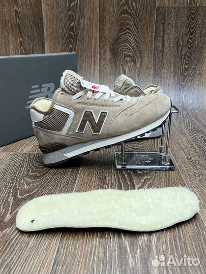 Мужские зимние кроссовки с мехом New Balance 574