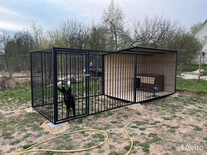 Вольер для собак под ключ