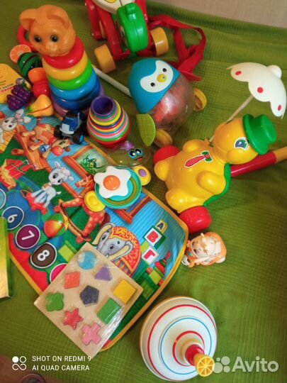 Развивающие игрушки от 1 года пакетом