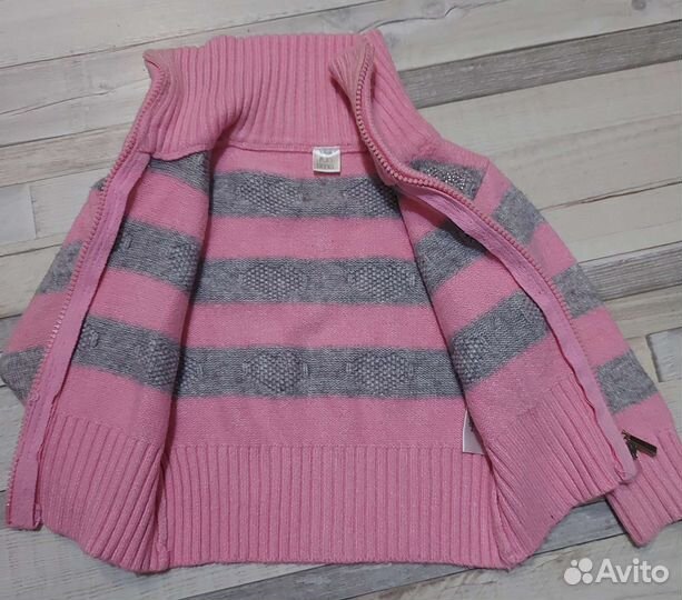 Кофта/кардиган/свитер для девочки 86 шерсть