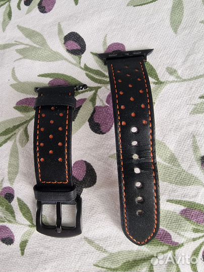 Чехол на iPhone 11 бу ремешок на часы кожа