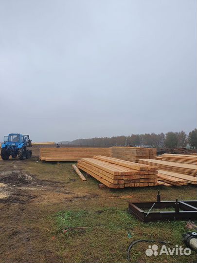Обрезной пиломатериал в ассортименте (2,3,4,6 мет)