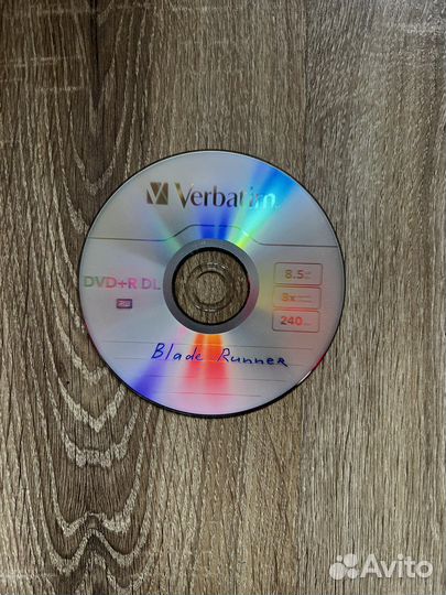 Болванка DVD+R, Verbatim.4.7 Gb, 16x. 120 min