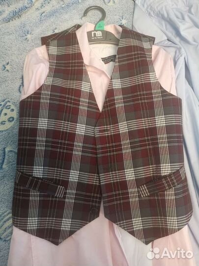 Жилетка для мальчика школьная 134