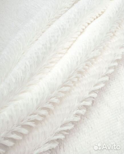 Искусственный мех «Шиншилла» молочный