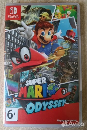 Картридж для Nintendo Switch - Super Mario Odyssey