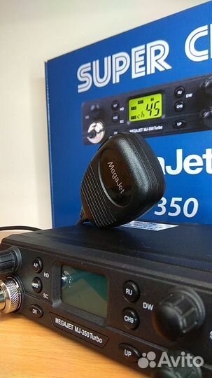 Megajet MJ-350 Turbo рация дальнобойщиков