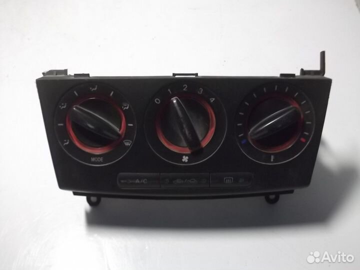 Блок управления отопителем Mazda 3 BK 2003-2009