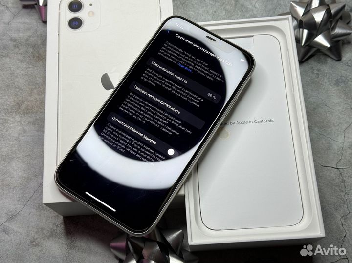 iPhone 11 128gb Акб 89 Ростест (sim+esim)