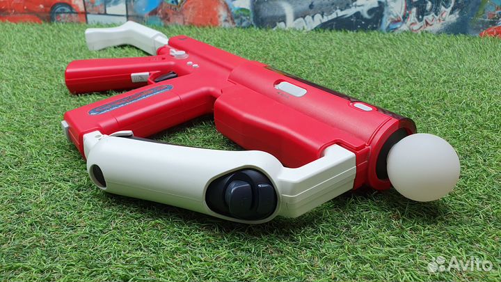 Автомат PS Move Sharp Shooter красный для PS3