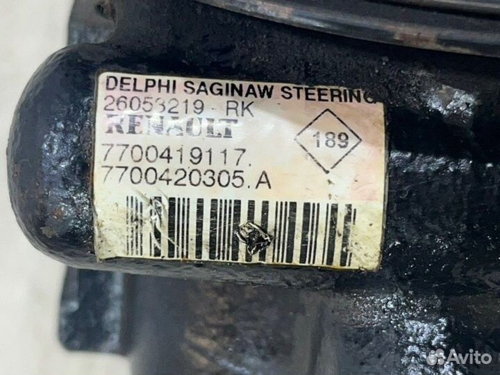 Насос гидроусилителя Renault Logan седан K7M 710